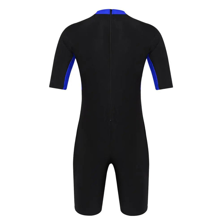 Swimwear Mens Leotard Swimsuit Shorty Wetsuit Diving Swimming Snorkeling Surfing Scuba Swim Bodysuit Jumpsuit Warm Swimwear ShedPoundsPortal