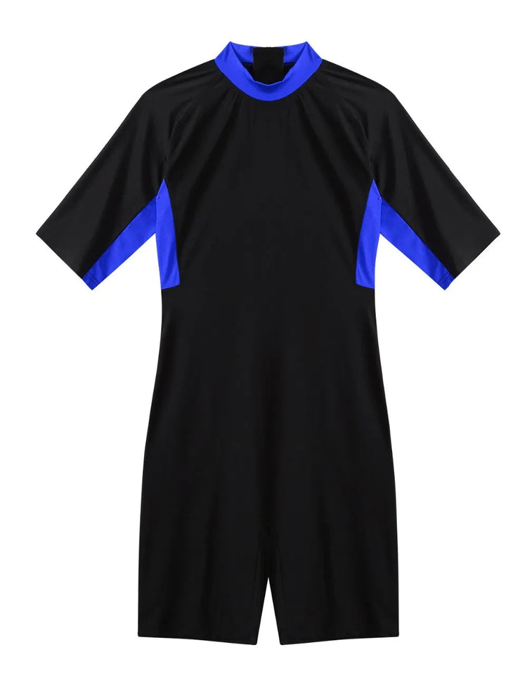 Swimwear Mens Leotard Swimsuit Shorty Wetsuit Diving Swimming Snorkeling Surfing Scuba Swim Bodysuit Jumpsuit Warm Swimwear ShedPoundsPortal