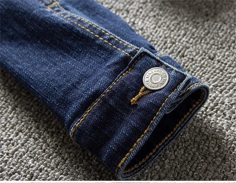 2025 New Fashion Spring Autumn Women Denim Jacket Loose Casual Jeans Female Outerwear Single Breasted Cowboy Ladies Overcoat Tops ShedPoundsPortal