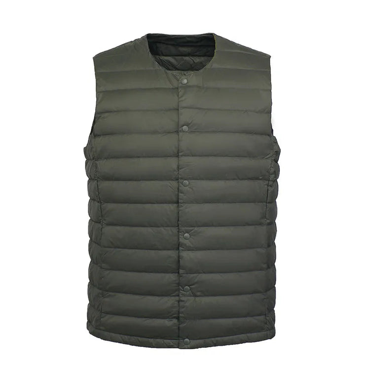 Men 90% White Down Vest Man&