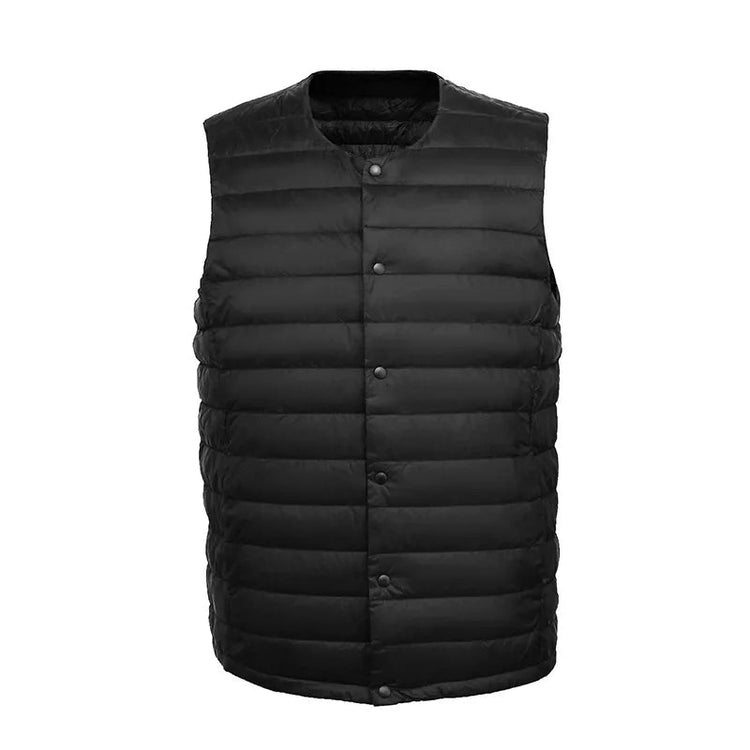 Men 90% White Down Vest Man&