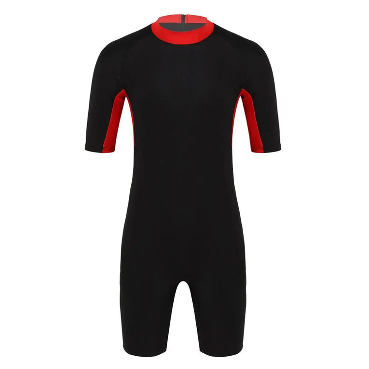 Swimwear Mens Leotard Swimsuit Shorty Wetsuit Diving Swimming Snorkeling Surfing Scuba Swim Bodysuit Jumpsuit Warm Swimwear ShedPoundsPortal