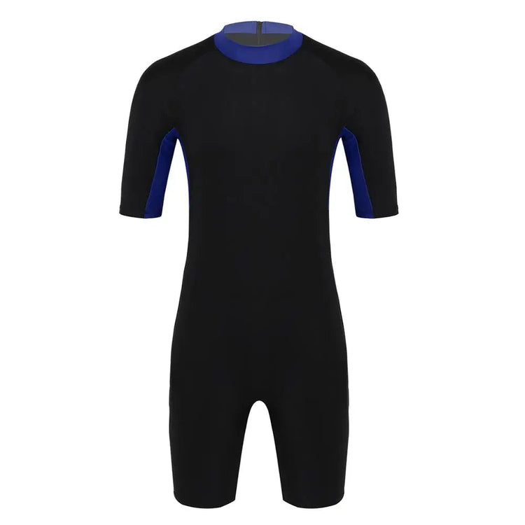 Swimwear Mens Leotard Swimsuit Shorty Wetsuit Diving Swimming Snorkeling Surfing Scuba Swim Bodysuit Jumpsuit Warm Swimwear ShedPoundsPortal