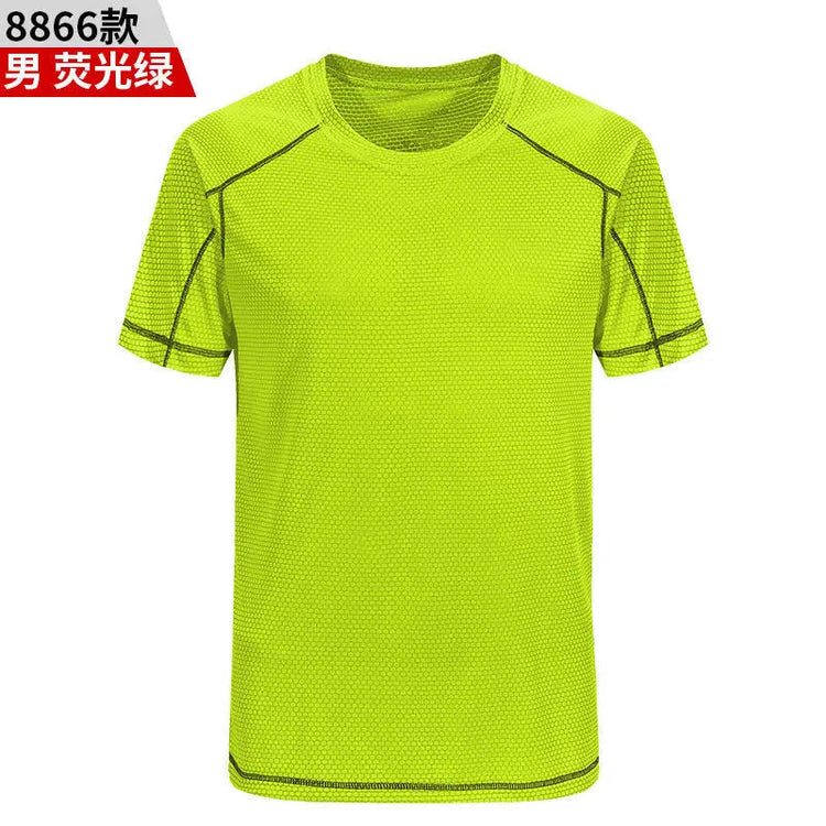 Mens Mesh Short Sleeve Lightweight T-Shirts,Bulk Crew Tees for Guys, Mixed Bright Colors Bulk Pack,Moisture Wicking,10 colors ShedPoundsPortal