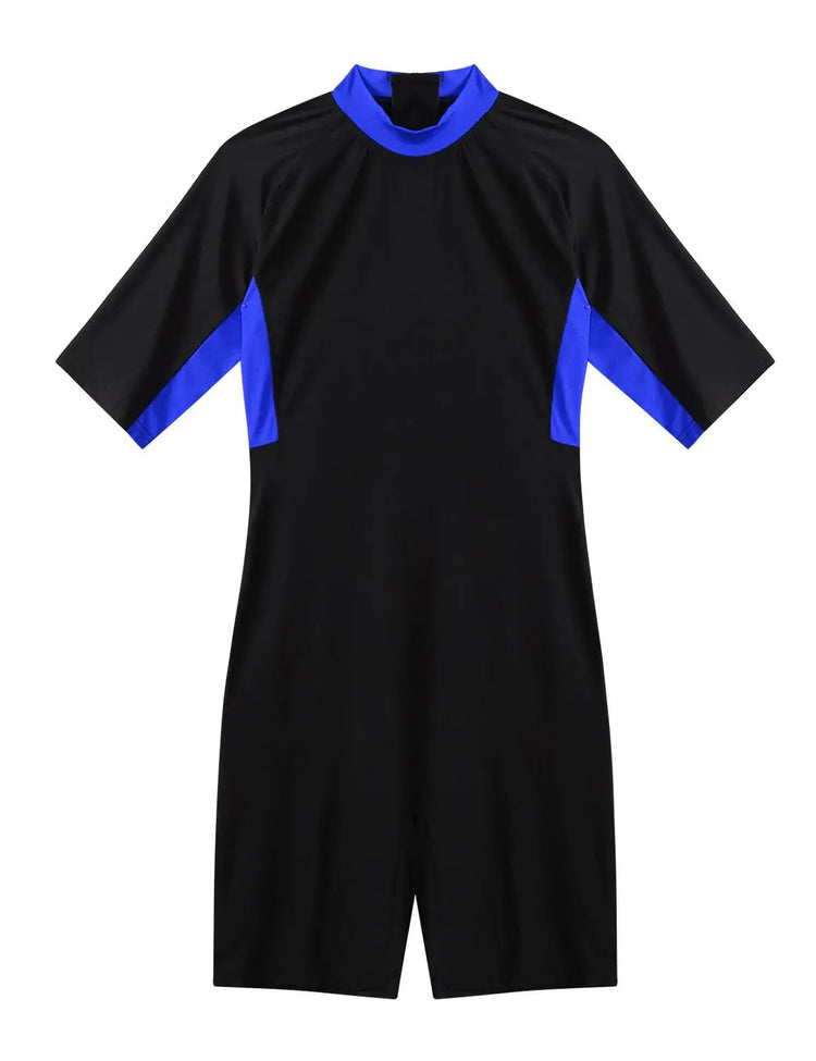 Swimwear Mens Leotard Swimsuit Shorty Wetsuit Diving Swimming Snorkeling Surfing Scuba Swim Bodysuit Jumpsuit Warm Swimwear ShedPoundsPortal