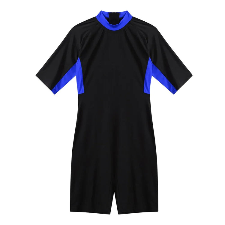 Swimwear Mens Leotard Swimsuit Shorty Wetsuit Diving Swimming Snorkeling Surfing Scuba Swim Bodysuit Jumpsuit Warm Swimwear ShedPoundsPortal