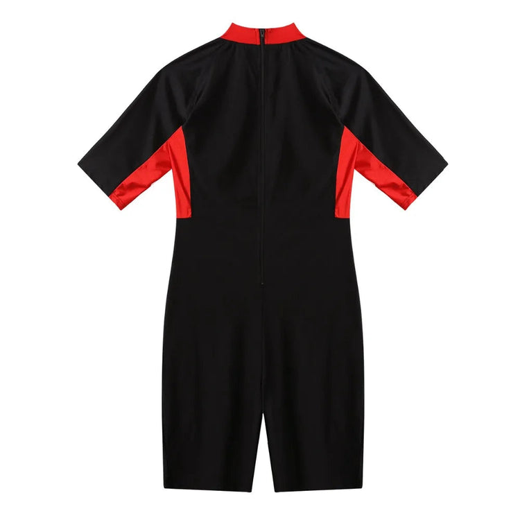 Swimwear Mens Leotard Swimsuit Shorty Wetsuit Diving Swimming Snorkeling Surfing Scuba Swim Bodysuit Jumpsuit Warm Swimwear ShedPoundsPortal