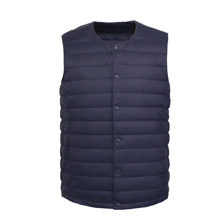 Men 90% White Down Vest Man&