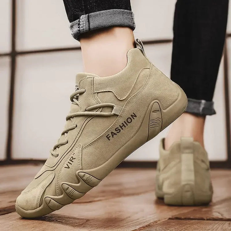 Sneakers for Men Autumn Flat Bottom Wear-resistant Workwear Anti Slip Men&