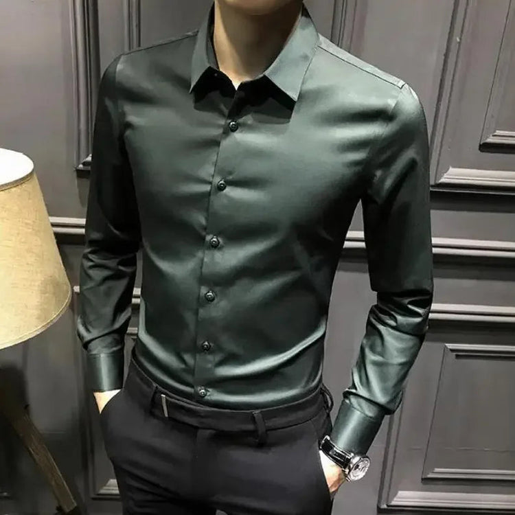 Clothes Business Male Top Plain with Print Men&