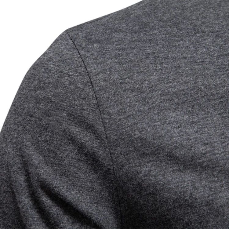 AIOPESON Henley Collar T Shirt Men Casual Solid Color Long Sleeve Autumn Fashion High Quality 100% Cotton Mens T Shirts ShedPoundsPortal