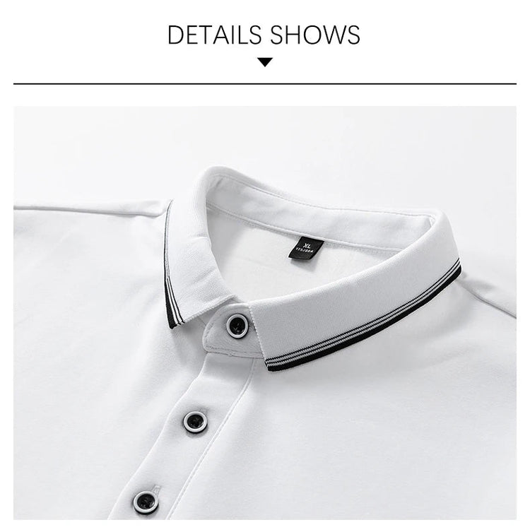 Oversized Men 7XL Polo Shirt 8XL 2025 Summer 95% Cotton Breathable Short Sleeve Collar Business Shirt Golf Man Top Clothes ShedPoundsPortal