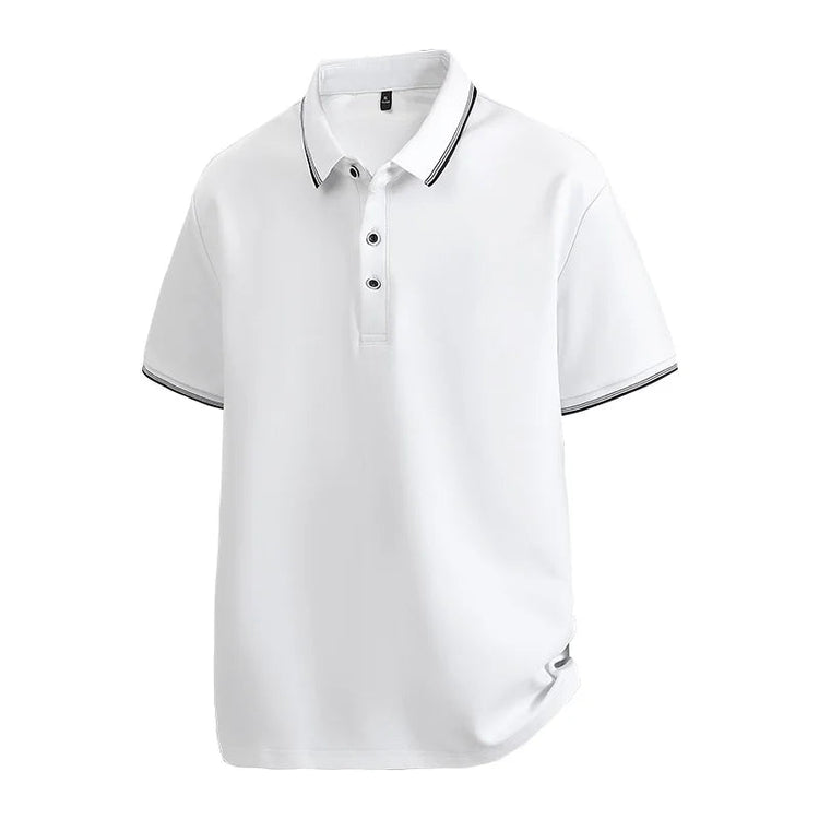 Oversized Men 7XL Polo Shirt 8XL 2025 Summer 95% Cotton Breathable Short Sleeve Collar Business Shirt Golf Man Top Clothes ShedPoundsPortal