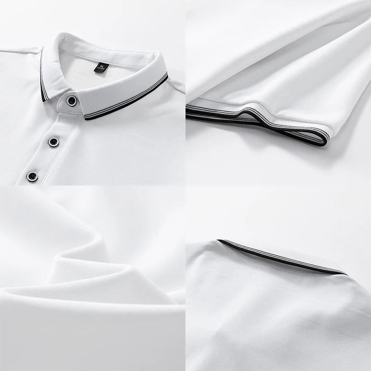 Oversized Men 7XL Polo Shirt 8XL 2025 Summer 95% Cotton Breathable Short Sleeve Collar Business Shirt Golf Man Top Clothes ShedPoundsPortal