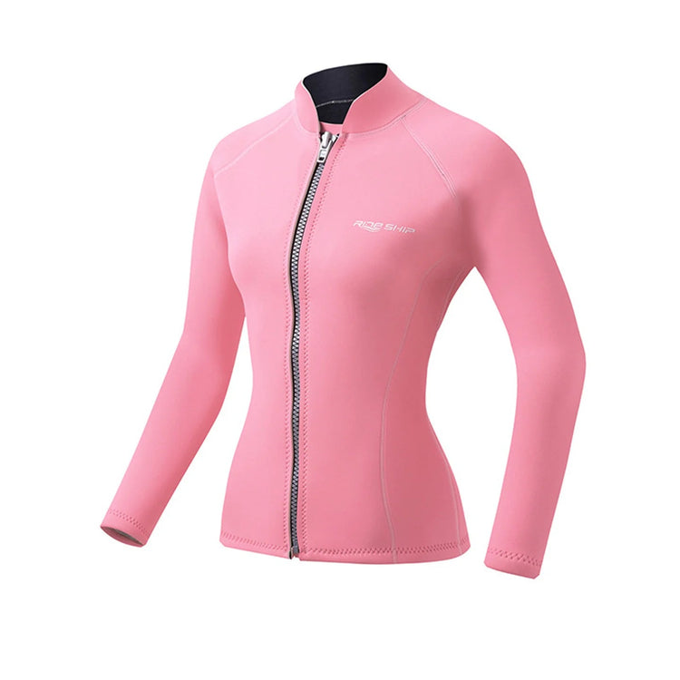 Split Surfing Diving Suit Long Sleeve Sun Protection Women&