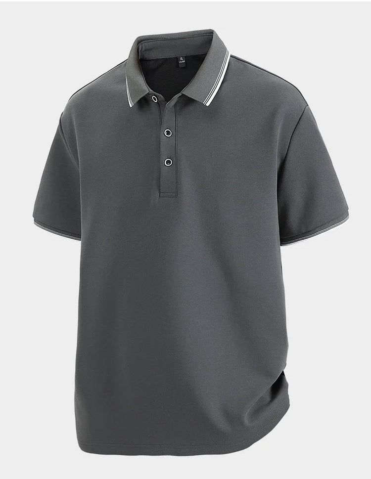Oversized Men 7XL Polo Shirt 8XL 2025 Summer 95% Cotton Breathable Short Sleeve Collar Business Shirt Golf Man Top Clothes ShedPoundsPortal