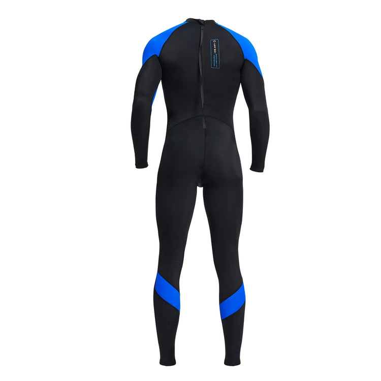 Men Long Sleeve Quick Dry Swimming Suit Adult Nylon Uv Protection Snorkeling Surfing Wetsuit Water Sports One-piece Diving Suit ShedPoundsPortal