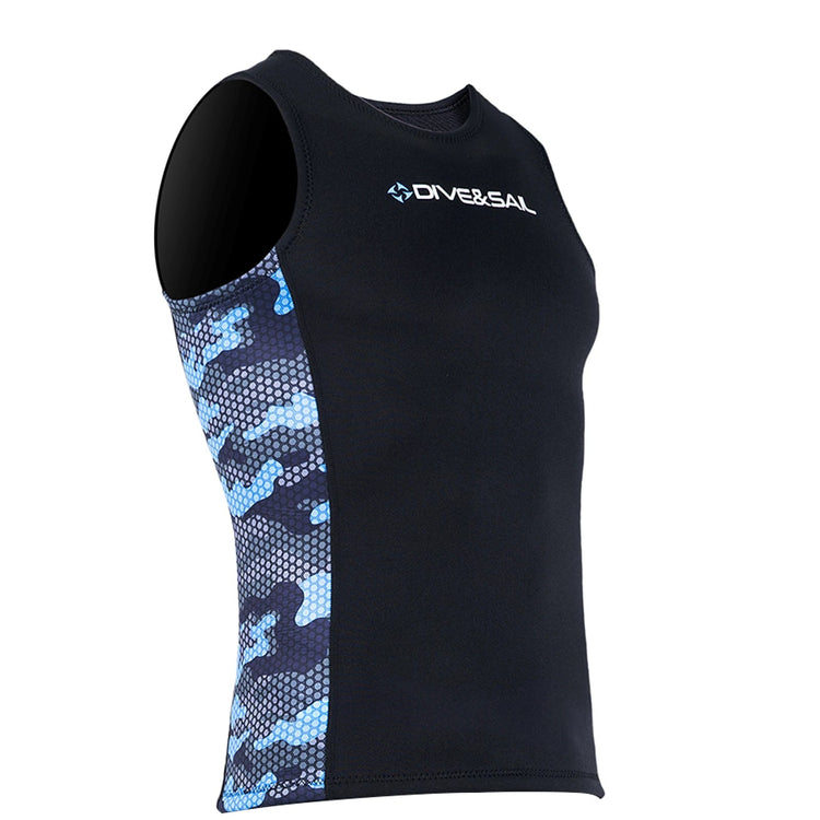 Men Wetsuit Vest Surfing Water Sports Swimsui Vest Diving Sleeveless Vest for Canoeing Swimming Men Swimsui Vest ShedPoundsPortal