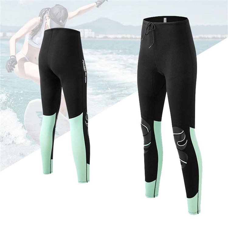 Split Surfing Diving Suit Long Sleeve Sun Protection Women&