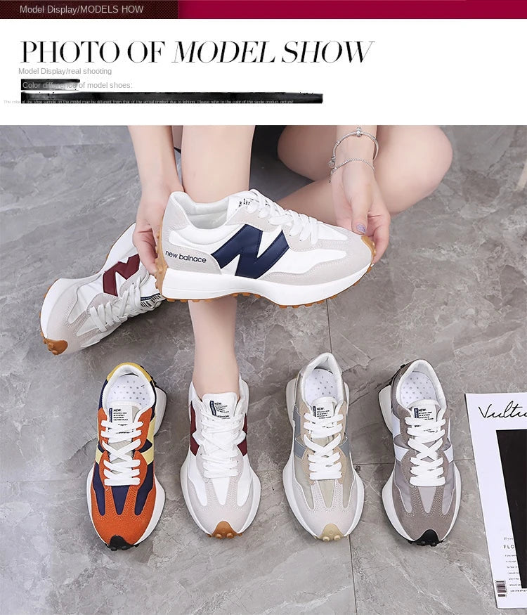 Women Sneakers 2025 New Spring Autumn Brand Luxury Vulcanize Shoes Casual Footwear Zapatillas Mujer Light Flat Breathable Shoes ShedPoundsPortal