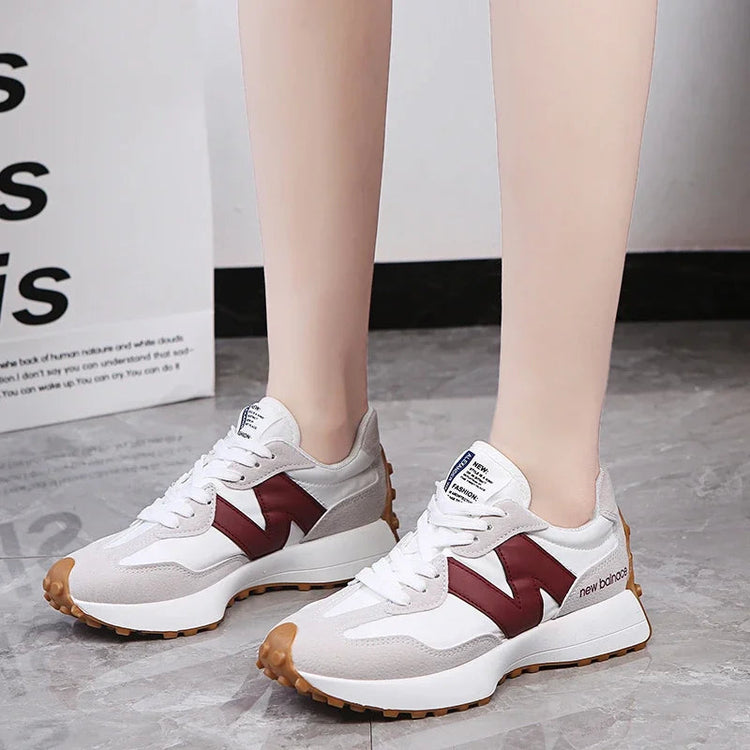 Women Sneakers 2025 New Spring Autumn Brand Luxury Vulcanize Shoes Casual Footwear Zapatillas Mujer Light Flat Breathable Shoes ShedPoundsPortal