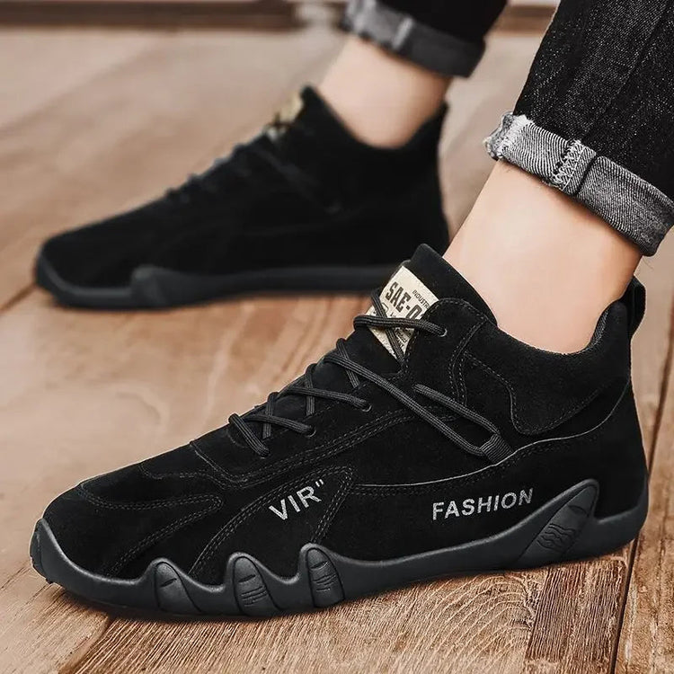 Sneakers for Men Autumn Flat Bottom Wear-resistant Workwear Anti Slip Men&