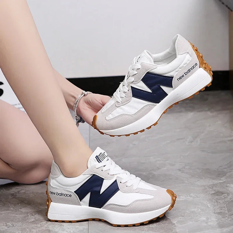 Women Sneakers 2025 New Spring Autumn Brand Luxury Vulcanize Shoes Casual Footwear Zapatillas Mujer Light Flat Breathable Shoes ShedPoundsPortal