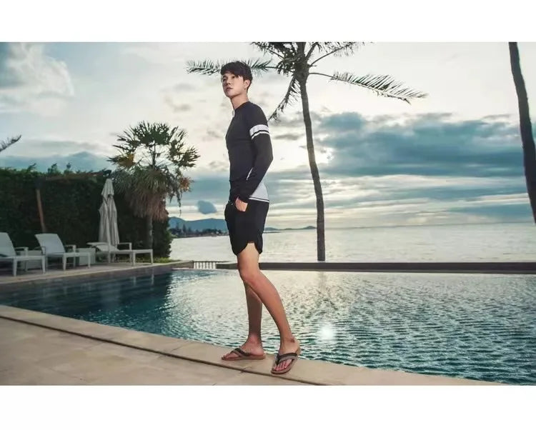 Women Men Diving Clothing Quick Dry Swimming Suit Snorkeling Surfing Wetsuit Zipper Water Sport Long Sleeve Diving Five Suit ShedPoundsPortal