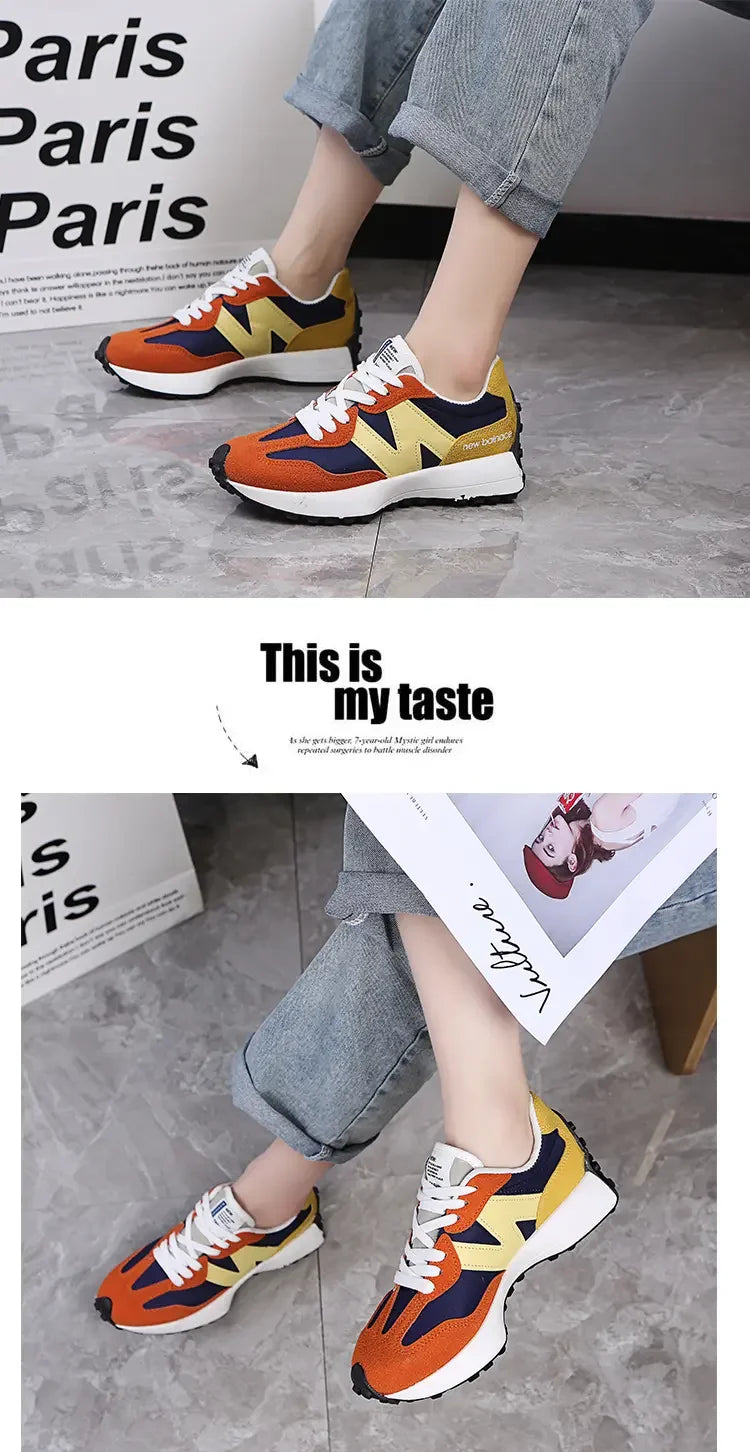 Women Sneakers 2025 New Spring Autumn Brand Luxury Vulcanize Shoes Casual Footwear Zapatillas Mujer Light Flat Breathable Shoes ShedPoundsPortal