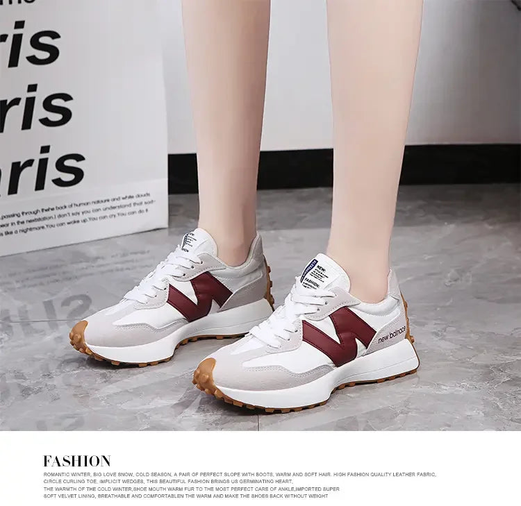 Women Sneakers 2025 New Spring Autumn Brand Luxury Vulcanize Shoes Casual Footwear Zapatillas Mujer Light Flat Breathable Shoes ShedPoundsPortal