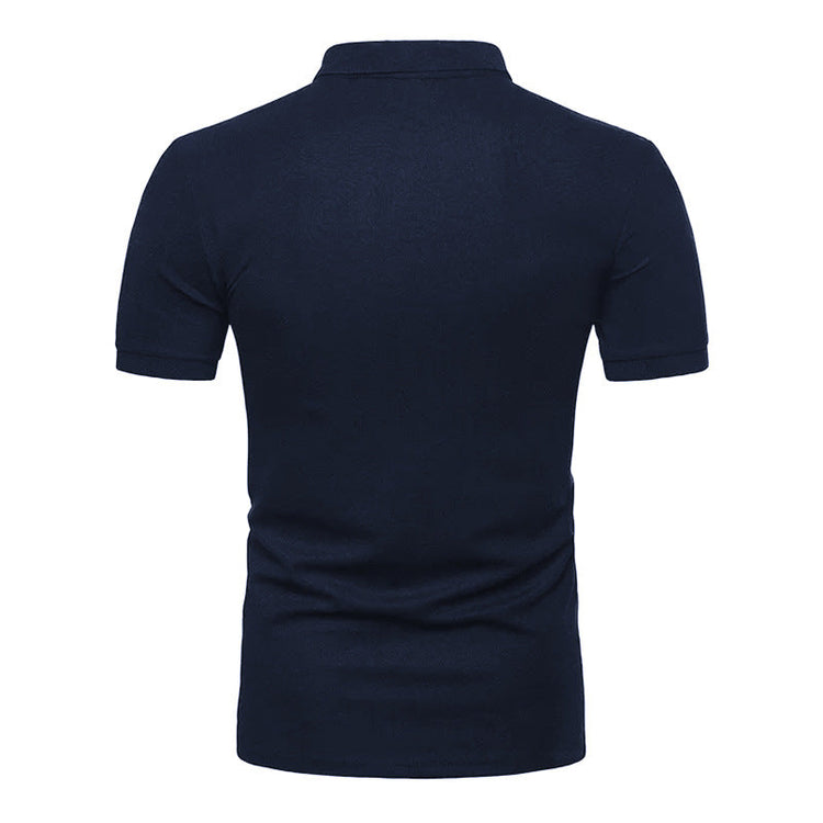 KB Men Polo Men Shirt Short Sleeve Polo Shirt Contrast Color Polo New Clothing Summer Streetwear Casual Fashion Men tops ShedPoundsPortal