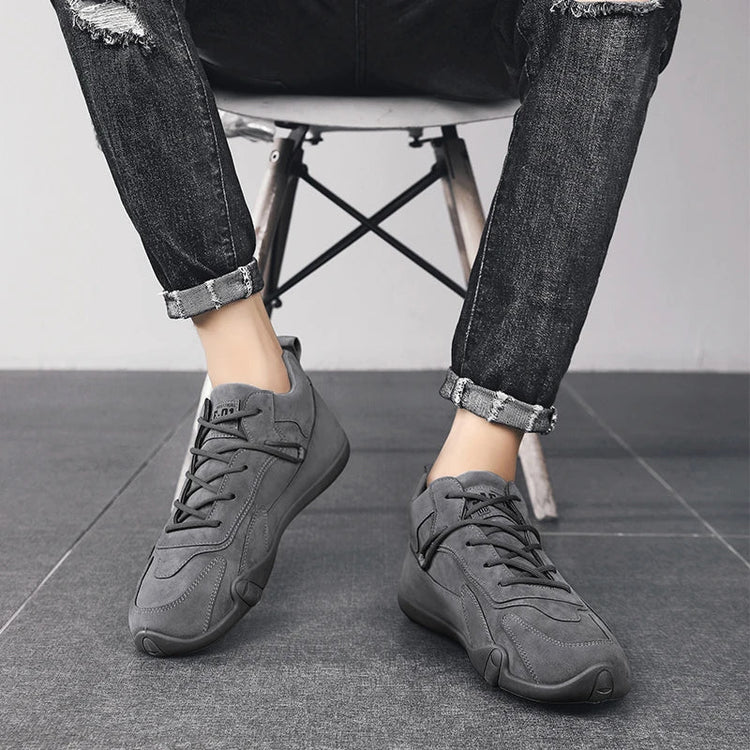 Sneakers for Men Autumn Flat Bottom Wear-resistant Workwear Anti Slip Men&
