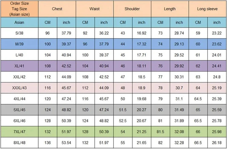 8XL Men&