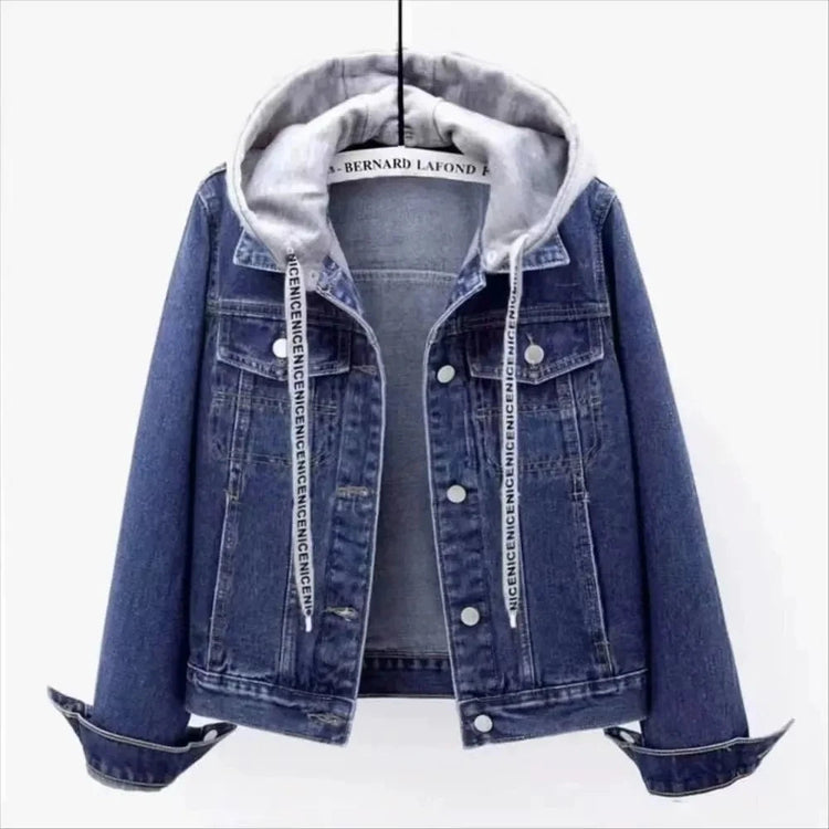 2025 Spring Autumn New Vintage Denim Jacket Women&
