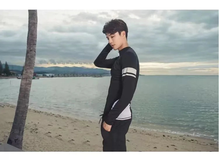 Women Men Diving Clothing Quick Dry Swimming Suit Snorkeling Surfing Wetsuit Zipper Water Sport Long Sleeve Diving Five Suit ShedPoundsPortal
