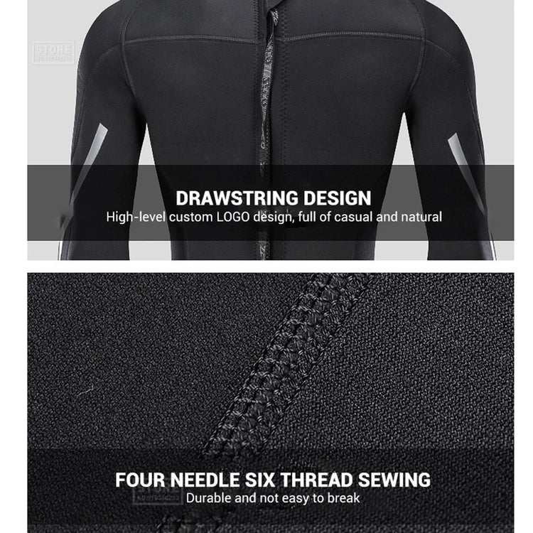 Men Wetsuit 3mm Neoprene Surfing Scuba Diving Snorkeling Swimming Body Suit Wet Suit Surf Kitesurf Clothes Equipment ShedPoundsPortal