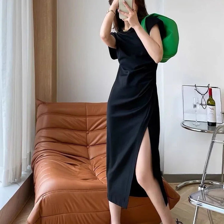 White Dresses for Women 2024 Woman Dress Clothes Midi X New in Chic and Elegant Pretty Cheap Casual Y2k Outfits Harajuku Cotton ShedPoundsPortal