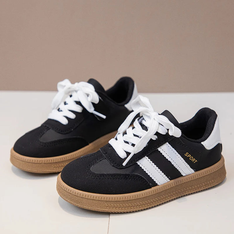 Children Tennis Shoes 2025 New Simple Kids Sneakers for Girls Patchwor