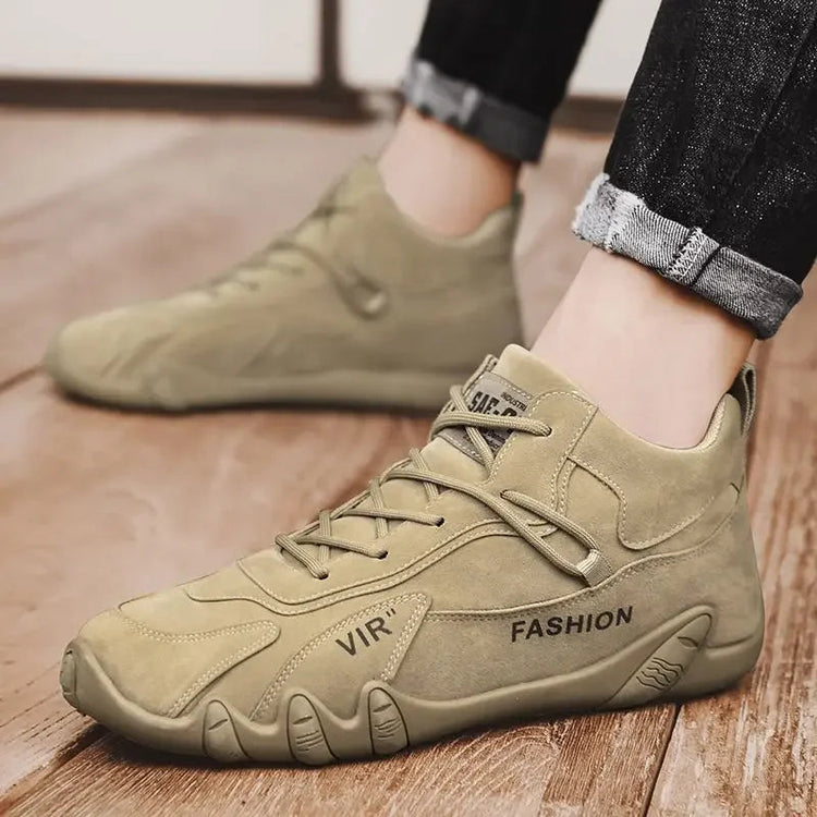 Sneakers for Men Autumn Flat Bottom Wear-resistant Workwear Anti Slip Men&