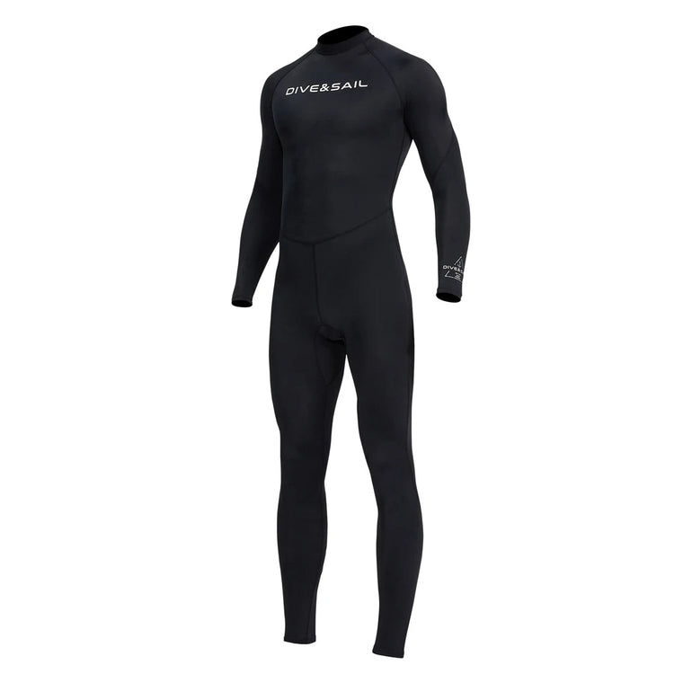 Men Long Sleeve Quick Dry Swimming Suit Adult Nylon Uv Protection Snorkeling Surfing Wetsuit Water Sports One-piece Diving Suit ShedPoundsPortal