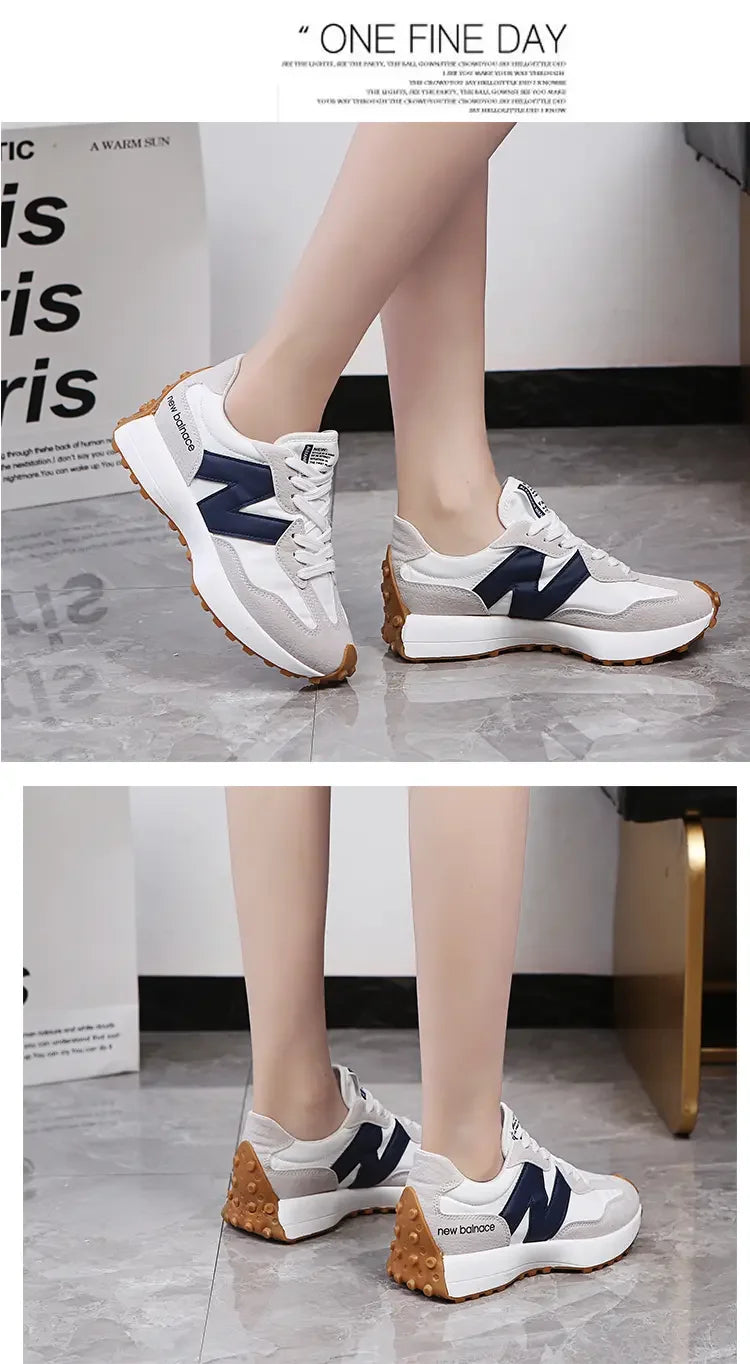 Women Sneakers 2025 New Spring Autumn Brand Luxury Vulcanize Shoes Casual Footwear Zapatillas Mujer Light Flat Breathable Shoes ShedPoundsPortal