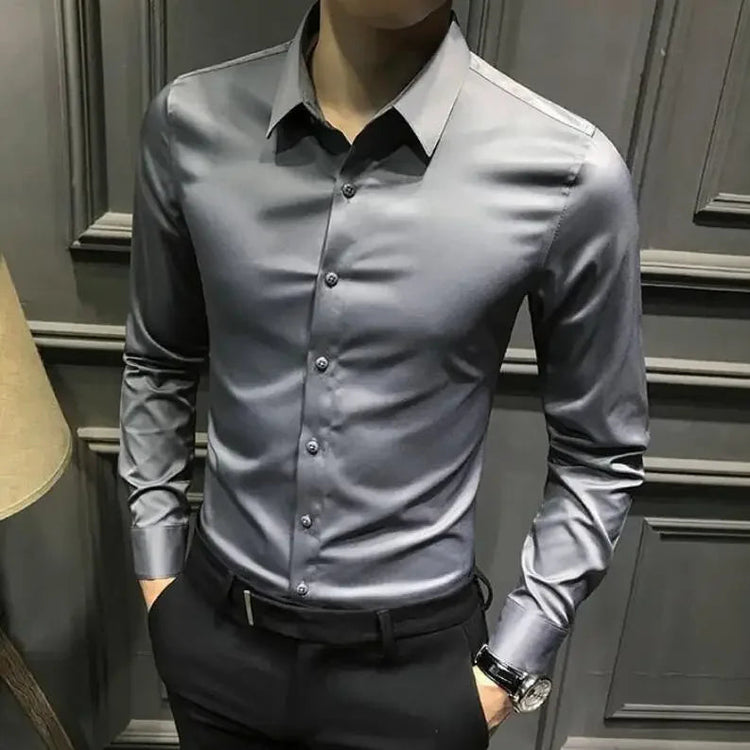 Clothes Business Male Top Plain with Print Men&