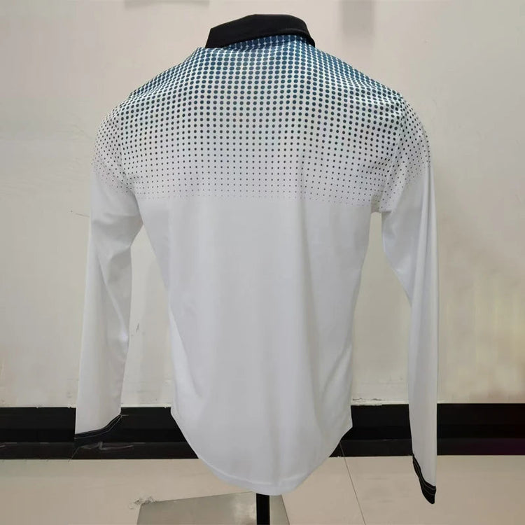 Spring Autumn Men Long Sleeve Sport Lapel Polo Shirt Men Clothes Business Casual Fake Pocket Stitching Golf Polo Shirt Tops ShedPoundsPortal
