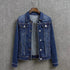 2025 New Fashion Spring Autumn Women Denim Jacket Loose Casual Jeans Female Outerwear Single Breasted Cowboy Ladies Overcoat Tops ShedPoundsPortal