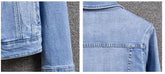 2025 New Fashion Spring Autumn Women Denim Jacket Loose Casual Jeans Female Outerwear Single Breasted Cowboy Ladies Overcoat Tops ShedPoundsPortal