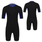 Swimwear Mens Leotard Swimsuit Shorty Wetsuit Diving Swimming Snorkeling Surfing Scuba Swim Bodysuit Jumpsuit Warm Swimwear ShedPoundsPortal