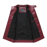 Mens Vintage Motorcycle Jacket 2025 Men Fashion New Biker Leather Jacket Male Embroidery Bomber Coat Winter Fleece Pu Overcoat ShedPoundsPortal