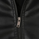 Mens Vintage Motorcycle Jacket 2025 Men Fashion New Biker Leather Jacket Male Embroidery Bomber Coat Winter Fleece Pu Overcoat ShedPoundsPortal