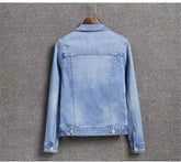 2025 New Fashion Spring Autumn Women Denim Jacket Loose Casual Jeans Female Outerwear Single Breasted Cowboy Ladies Overcoat Tops ShedPoundsPortal