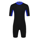 Swimwear Mens Leotard Swimsuit Shorty Wetsuit Diving Swimming Snorkeling Surfing Scuba Swim Bodysuit Jumpsuit Warm Swimwear ShedPoundsPortal